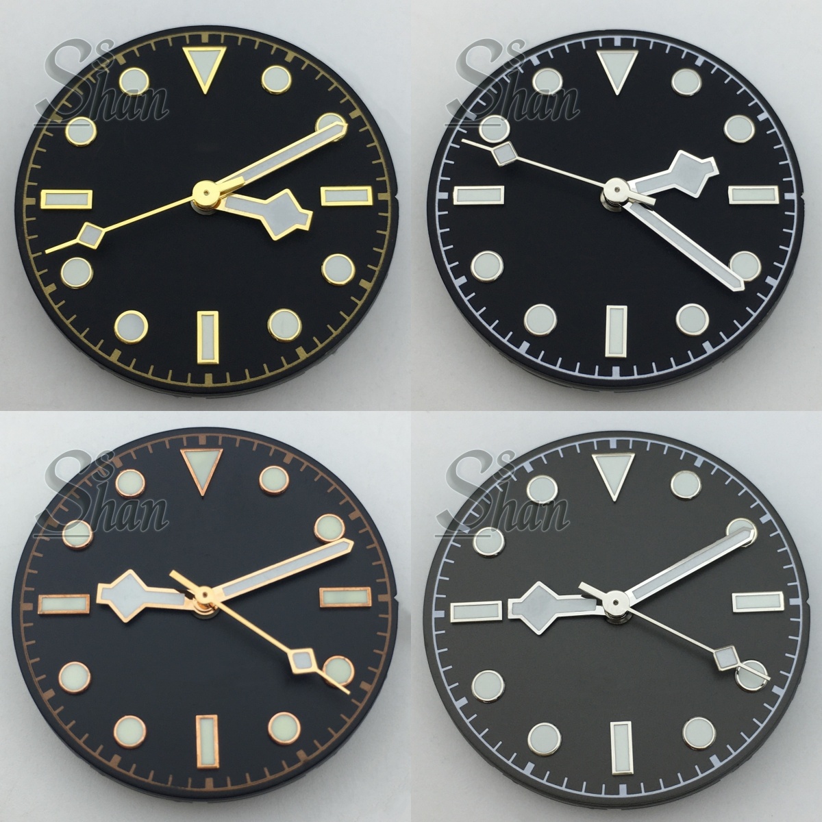 Luxury Watch Kit - Watch Dial 29mm Red White Black