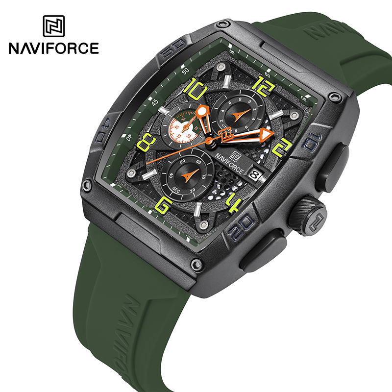 Field Watch Military - NAVIFORCE Men Quartz Multi-function Calendar Watches