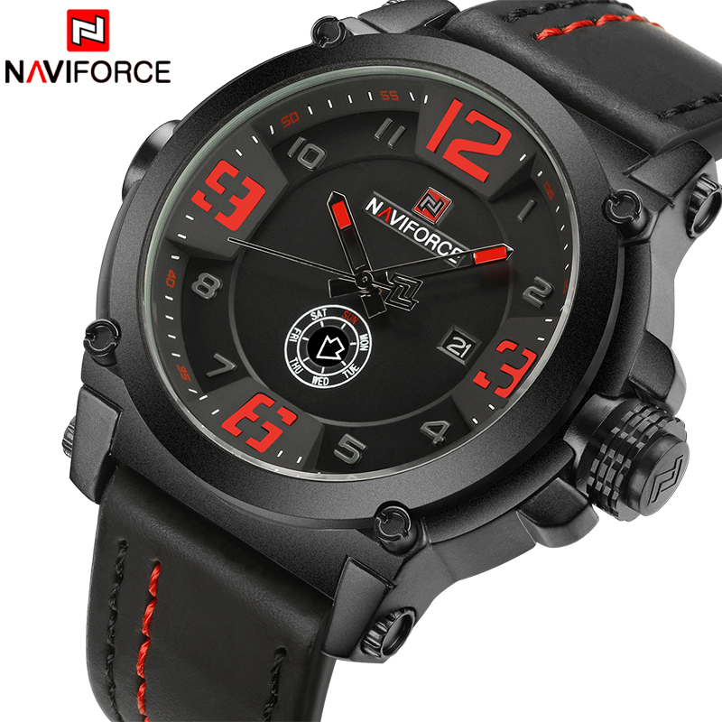 Field Watch Military - Top Brand Luxury NAVIFORCE Men Sports