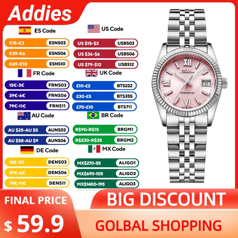 Luxury Watch Diamond - Addies Luxury Woman Watch Sapphire Crystal