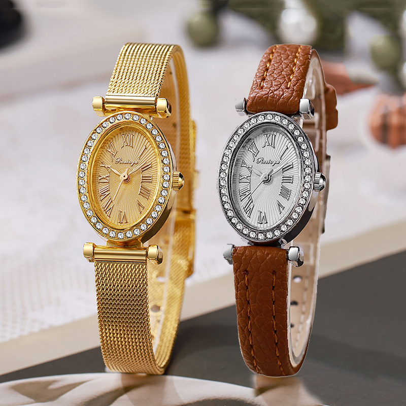 Luxury Watch Diamond - Luxury Watch Women Fashion Oval Diamond