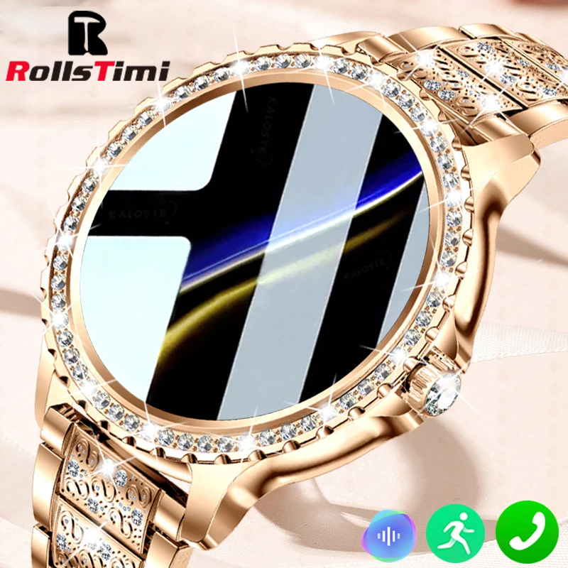 Luxury Watch Arabic - Fashion Luxury Gold Women Smart Watch