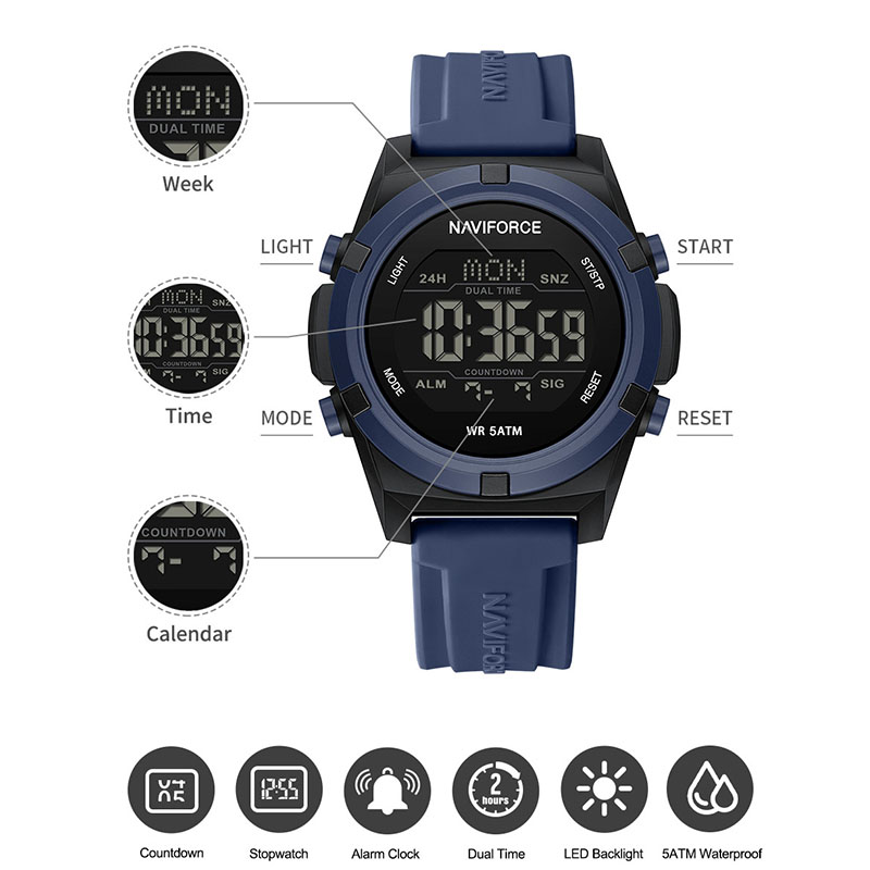 NAVIFORCE 2026 Watches For Men - Field Watch Military 评论和价格