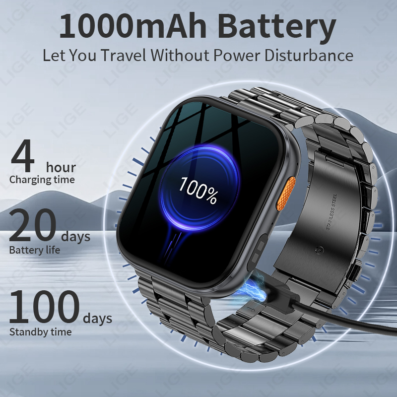 LIGE New Military Outdoor 1000 - Luxury Watch Arabic 评论和价格