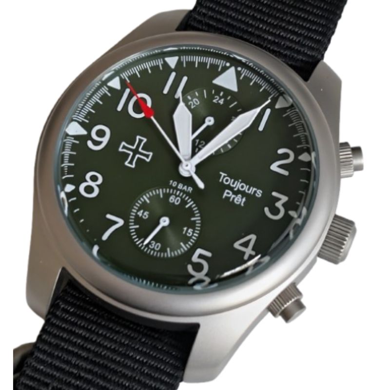 Toujours Pret Dual Time GMT Qu - Field Watch Military 评论和价格