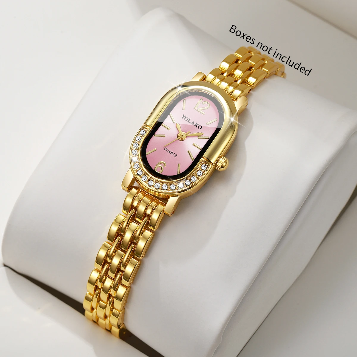 Luxury Rhinestone Women Quartz - Ladies Luxury Watch 评论和价格