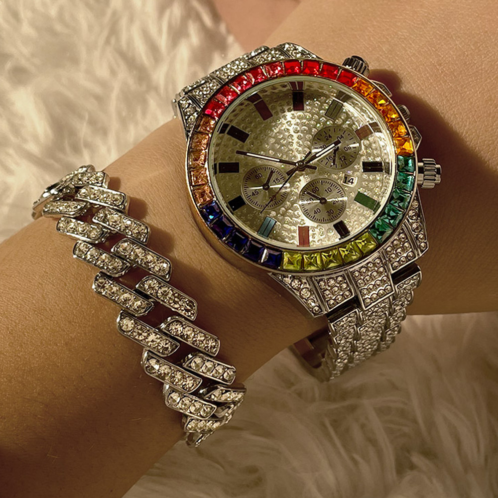 Fashion Hiphop Women Quartz Wa - Luxury Watch Kit 评论和价格