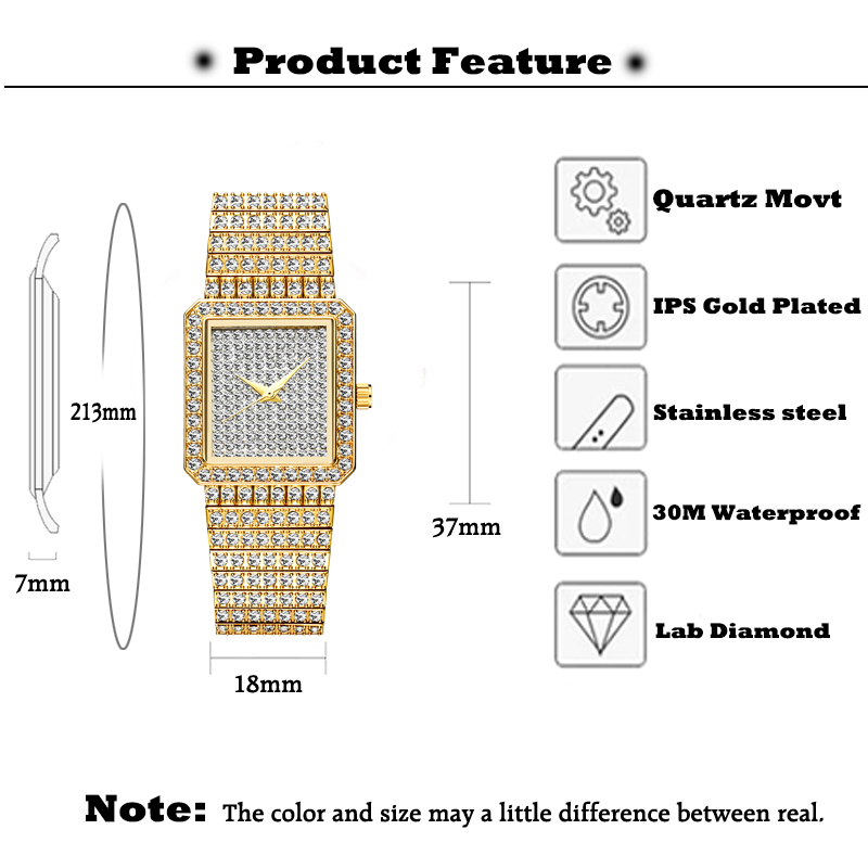 MISSFOX Diamond Watch For Wome - Luxury Watch Diamond 评论和价格