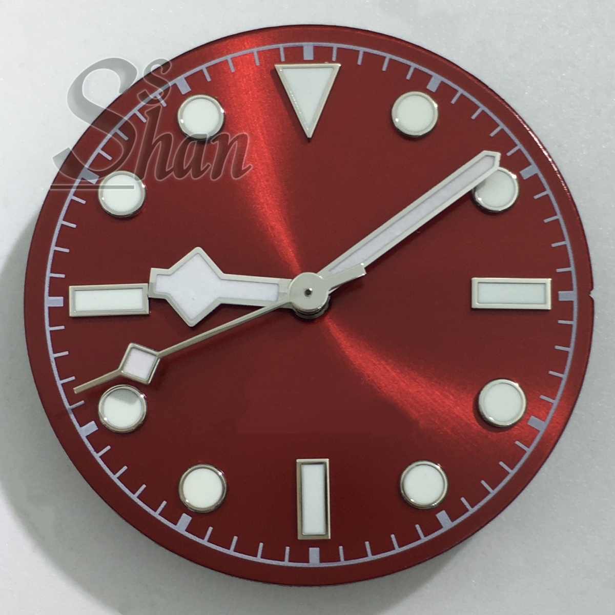 Watch Dial 29mm Red White Blac - Luxury Watch Kit 评论和价格