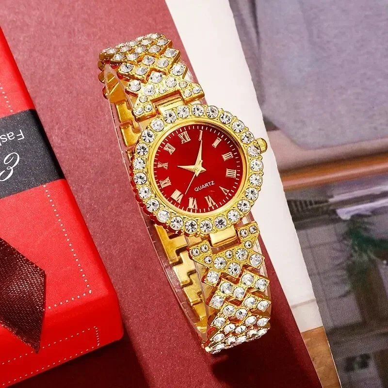 Golden Luxury Watch Women Ring - Luxury Watch Kit 评论和价格