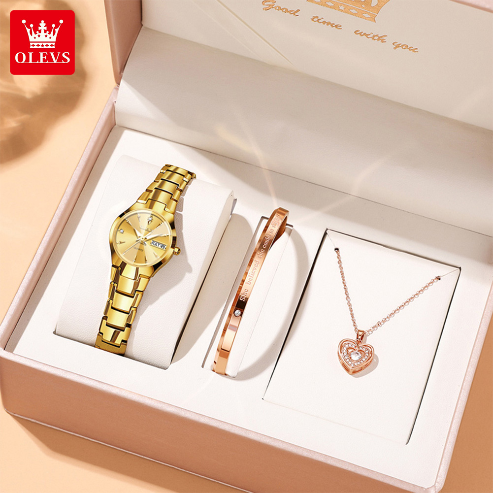 OLEVS Ladies Watch 8697 Luxury - Luxury Watch For 评论和价格