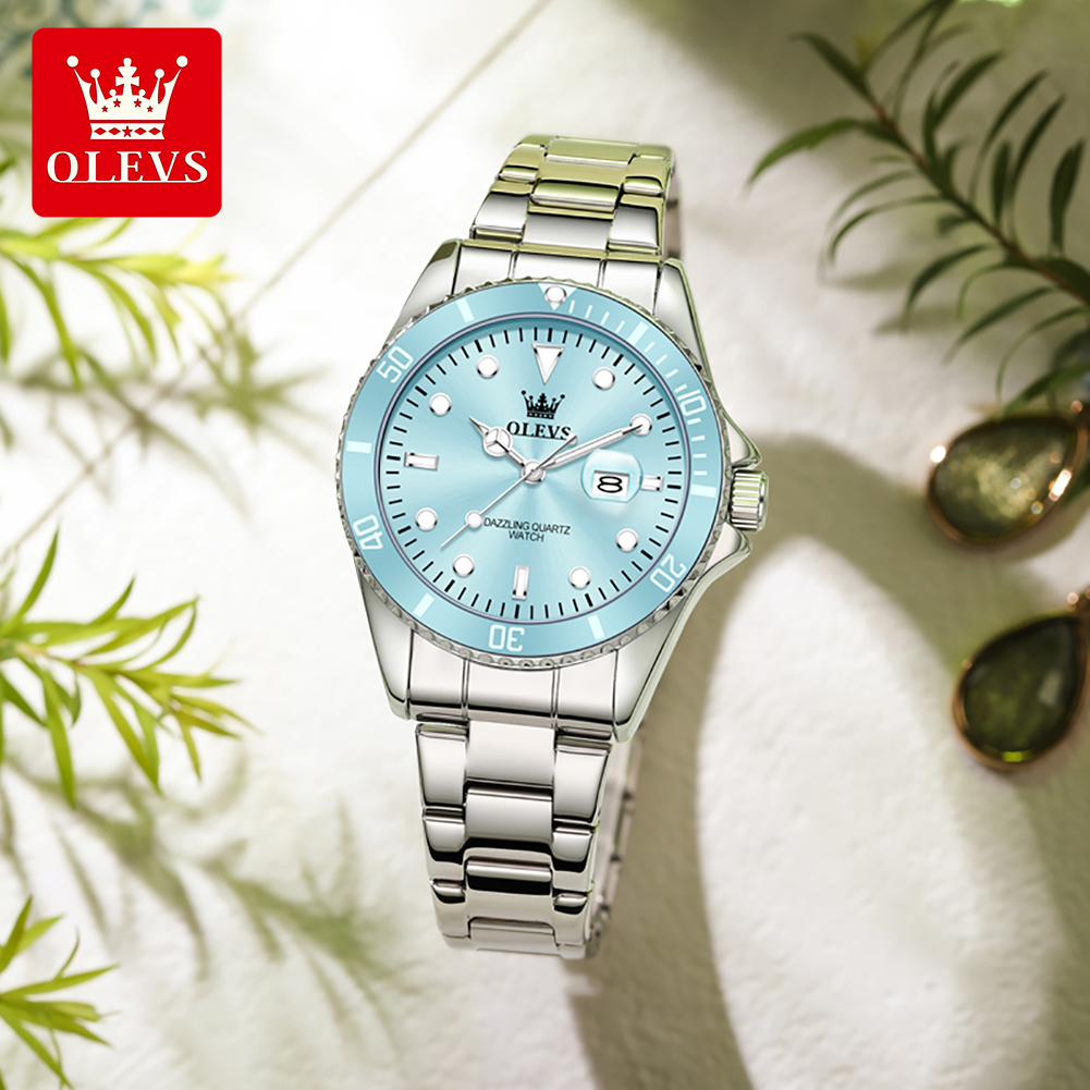 OLEVS Luxury Stainless Steel W - Ladies Luxury Watch 评论和价格