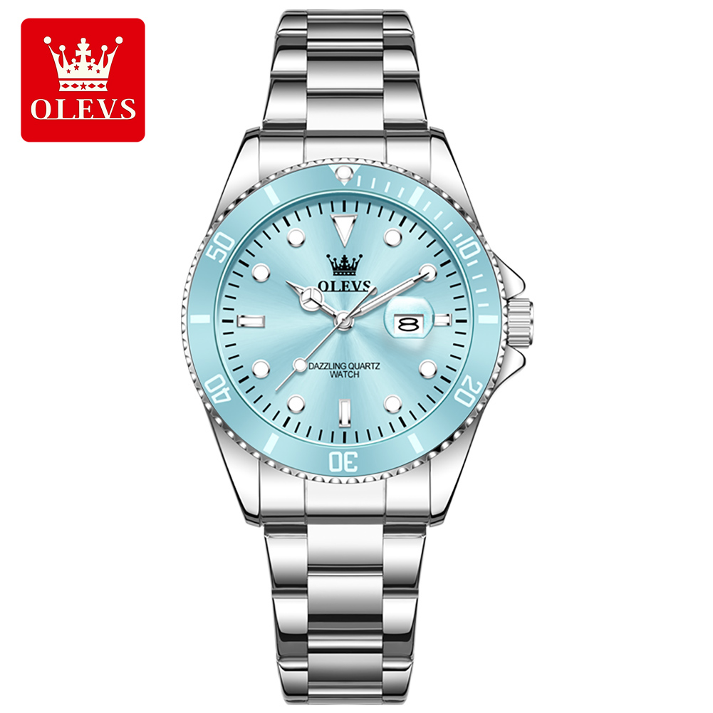 OLEVS Luxury Stainless Steel W - Ladies Luxury Watch 评论和价格