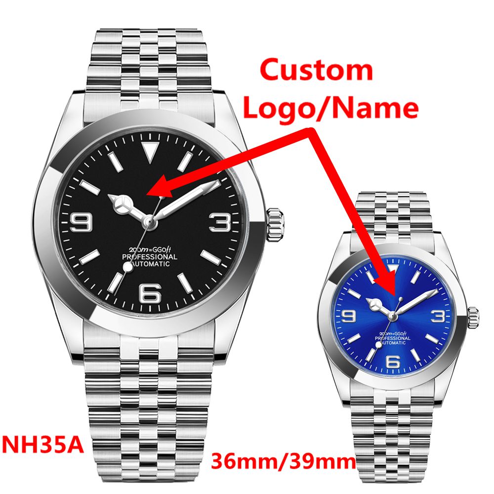 Custom Logo Luxury NH35 Watch  - Luxury Watch Logo 评论和价格