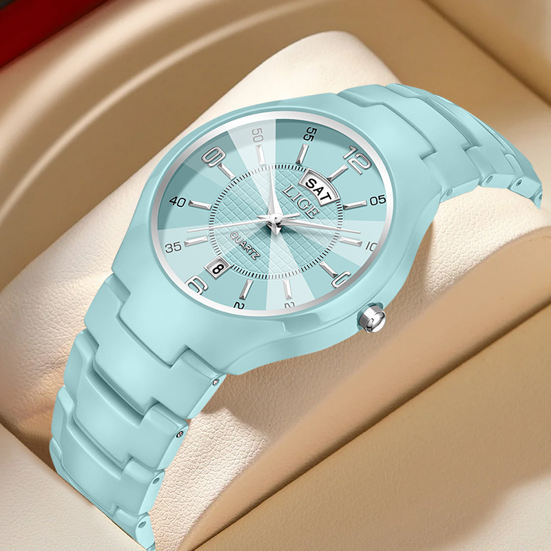 LIGE Luxury Elegant Quartz Wom - Ladies Luxury Watch 评论和价格