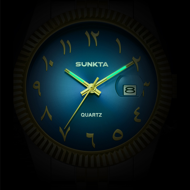 SUNKTA Top Brand Luxury Women' - Luxury Watch Arabic 评论和价格