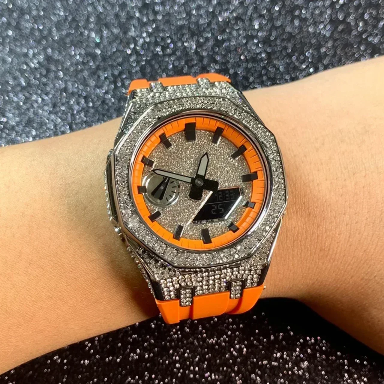 Luxury Diamond Watch Dial For  - Luxury Watch Repair 评论和价格
