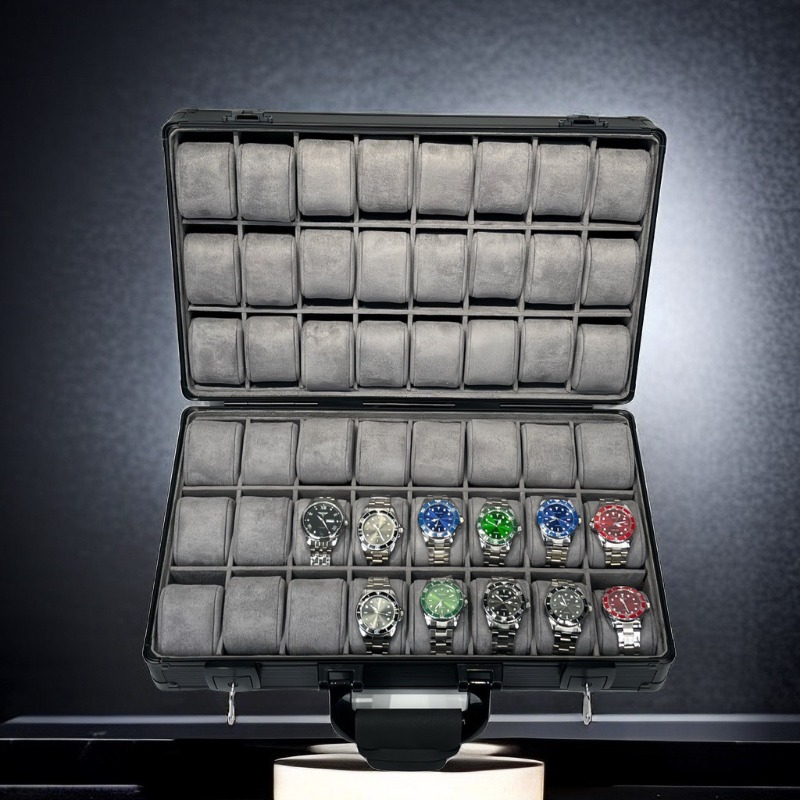 Aluminum Green Watch Box Mens  - Luxury Watch Jaeger Lecoultre 评论和价格