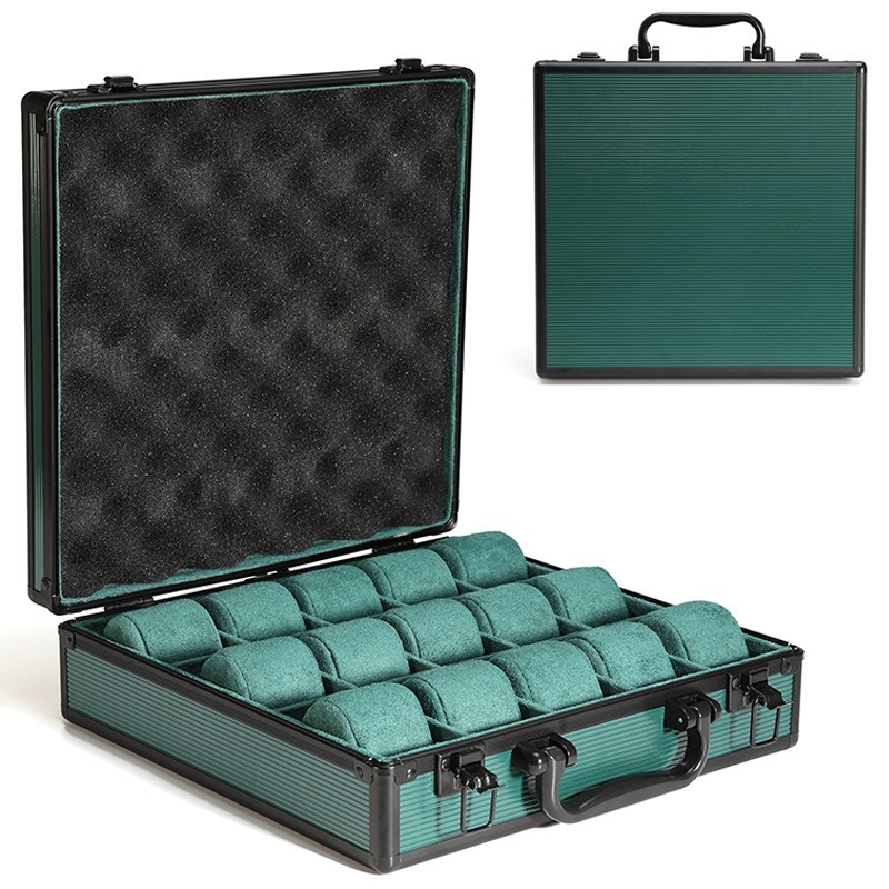 Aluminum Green Watch Box Mens  - Luxury Watch Jaeger Lecoultre 评论和价格