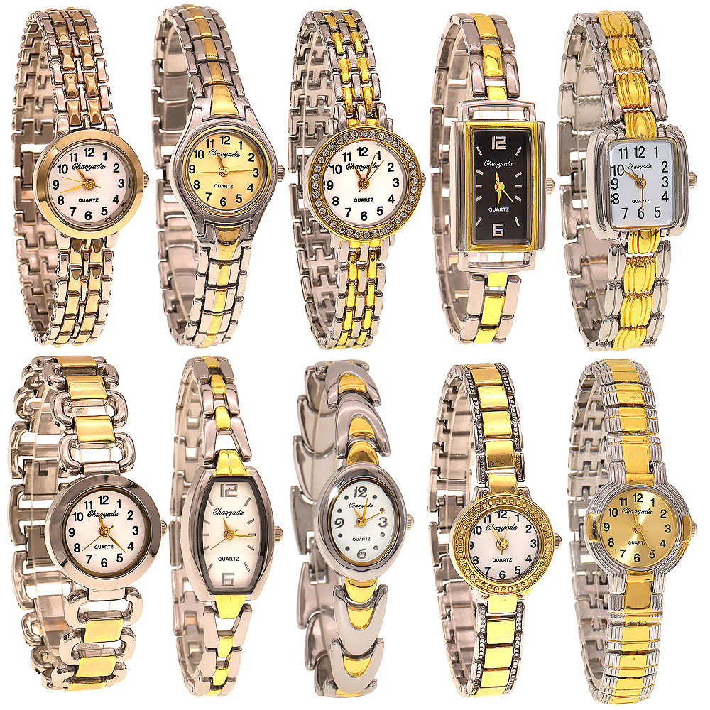 10pcs/Lot, Mixed Bulk Elegant  - Ladies Luxury Watch 评论和价格