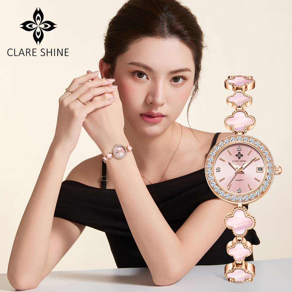 CLARE SHINE 7701 Lucky Series  - Luxury Watch Diamond 评论和价格