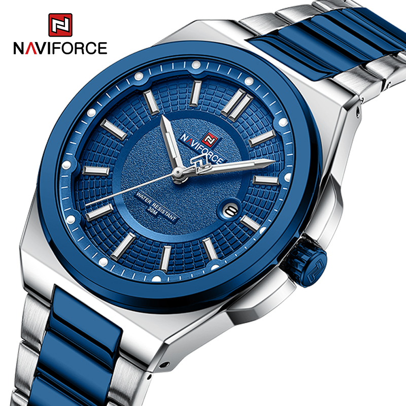 NAVIFORCE Men Quartz Watch Bus - Field Watch Military 评论和价格