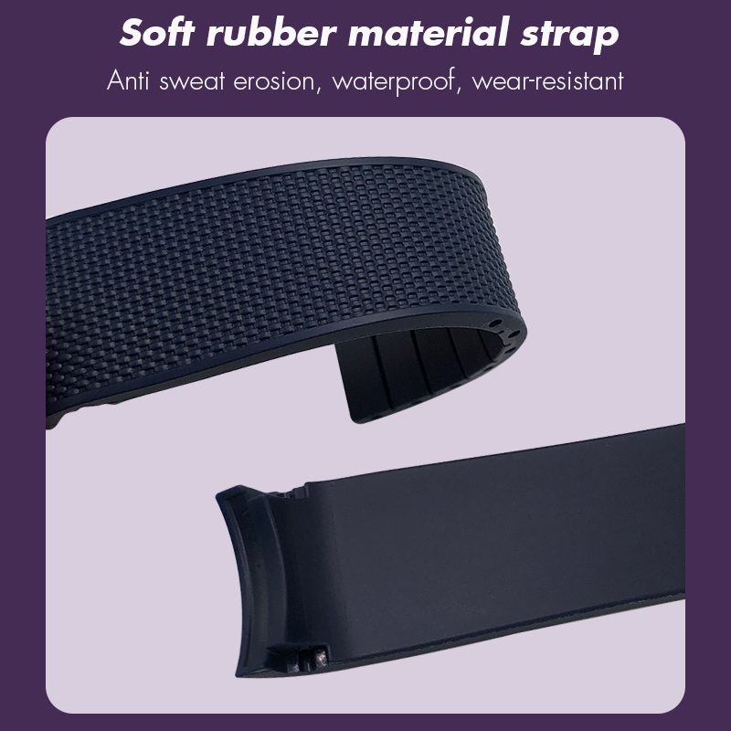 High Quality Curved End Rubber - Luxury Watch Longines 评论和价格