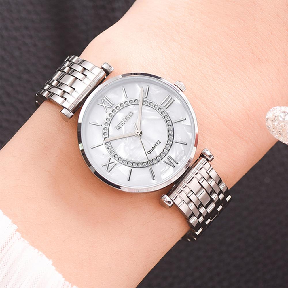 Luxury Crystal Women Bracelet  - Luxury Watch Diamond 评论和价格