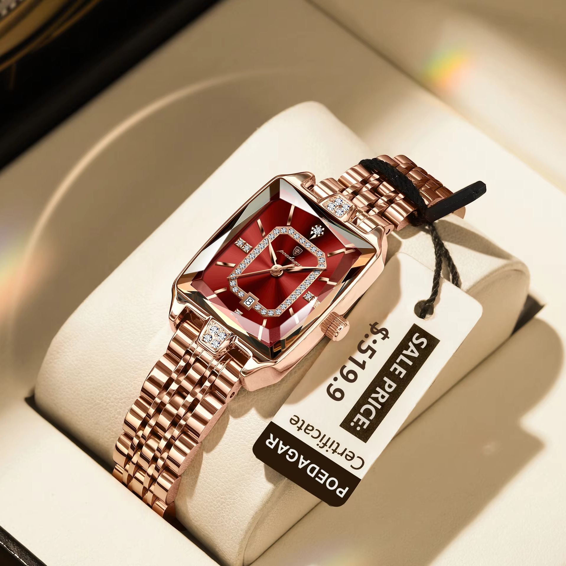 POEDAGAR Fashion Elegant Women - Ladies Luxury Watch 评论和价格