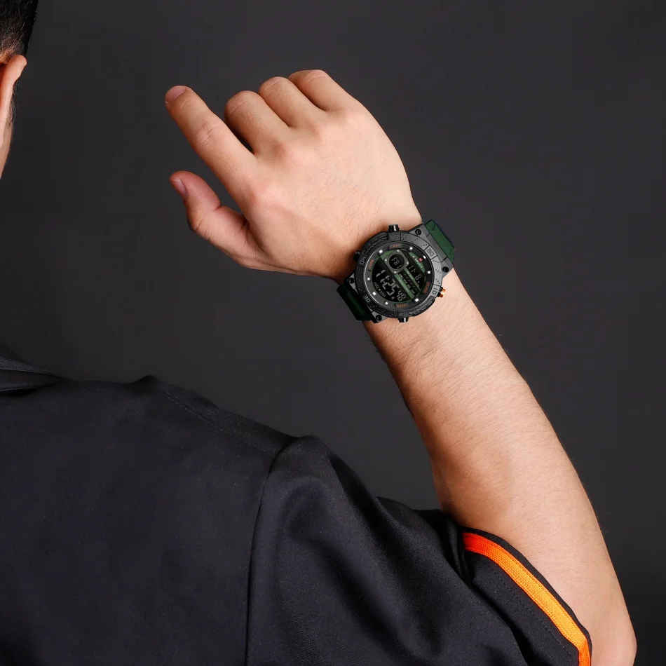 NAVIFORCE New LCD Digital Spor - Field Watch Military 评论和价格