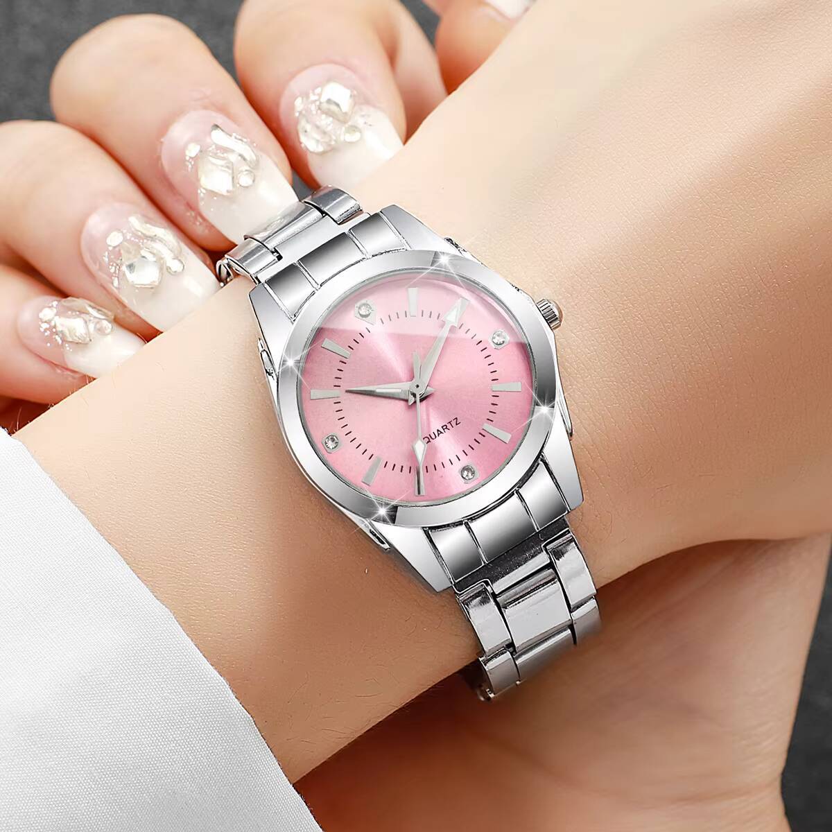 Luxury Rhinestone Women Watche - Luxury Watch Holder 评论和价格