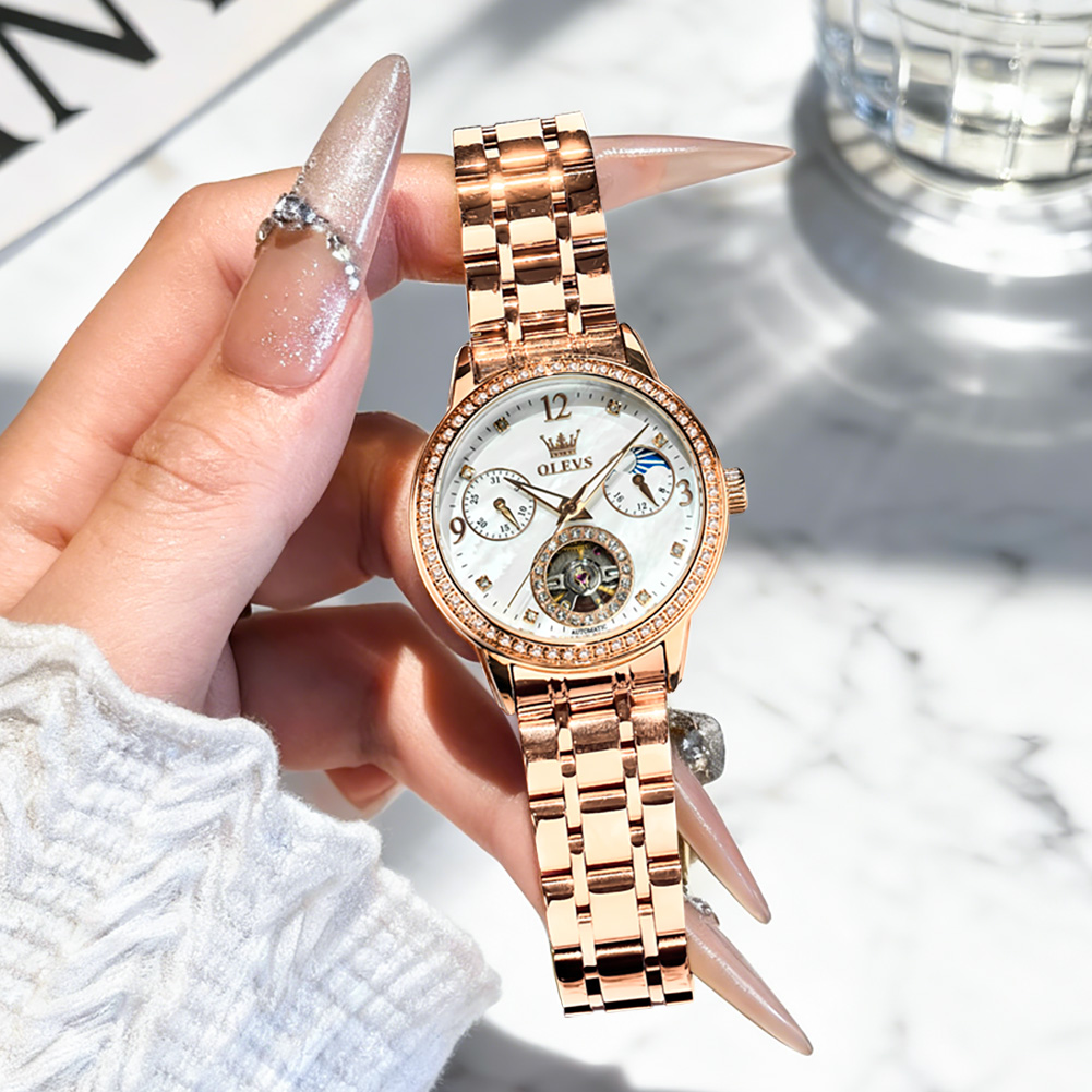 OLEVS Women's Watches Top Bran - Luxury Watch For 评论和价格