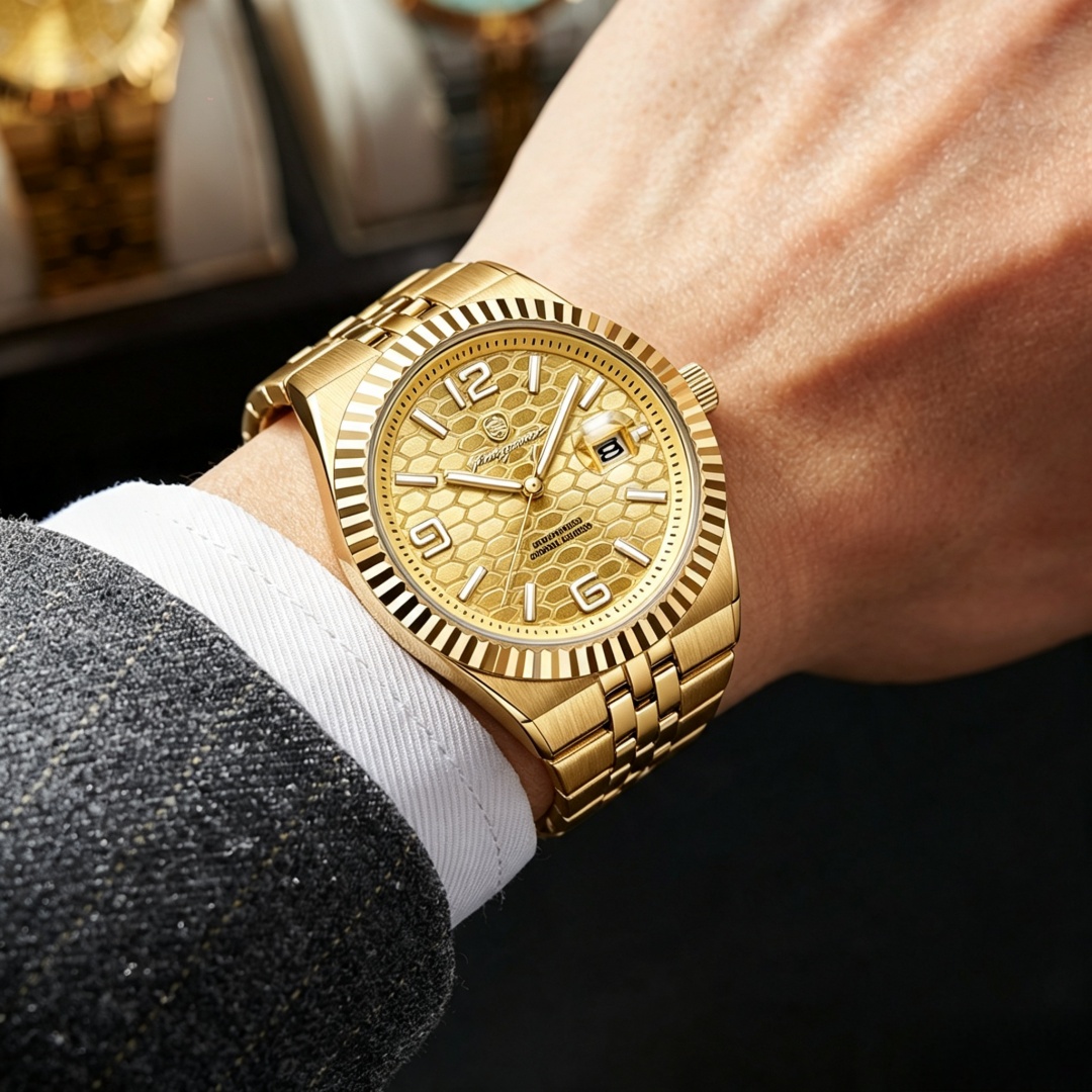 PAAZOMU Luxury Business Men's  - Luxury Watch Holder 评论和价格