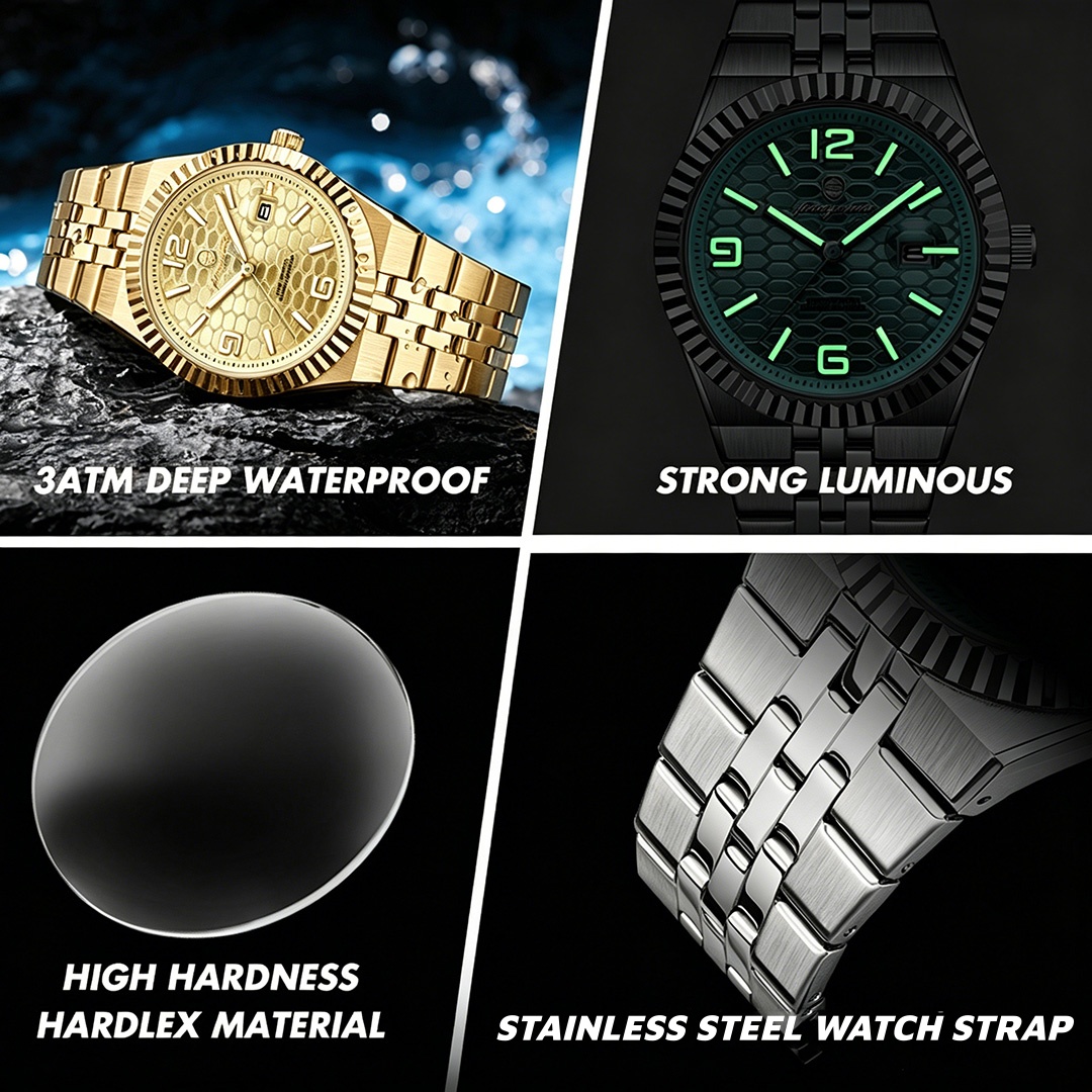 PAAZOMU Luxury Business Men's  - Luxury Watch Holder 评论和价格