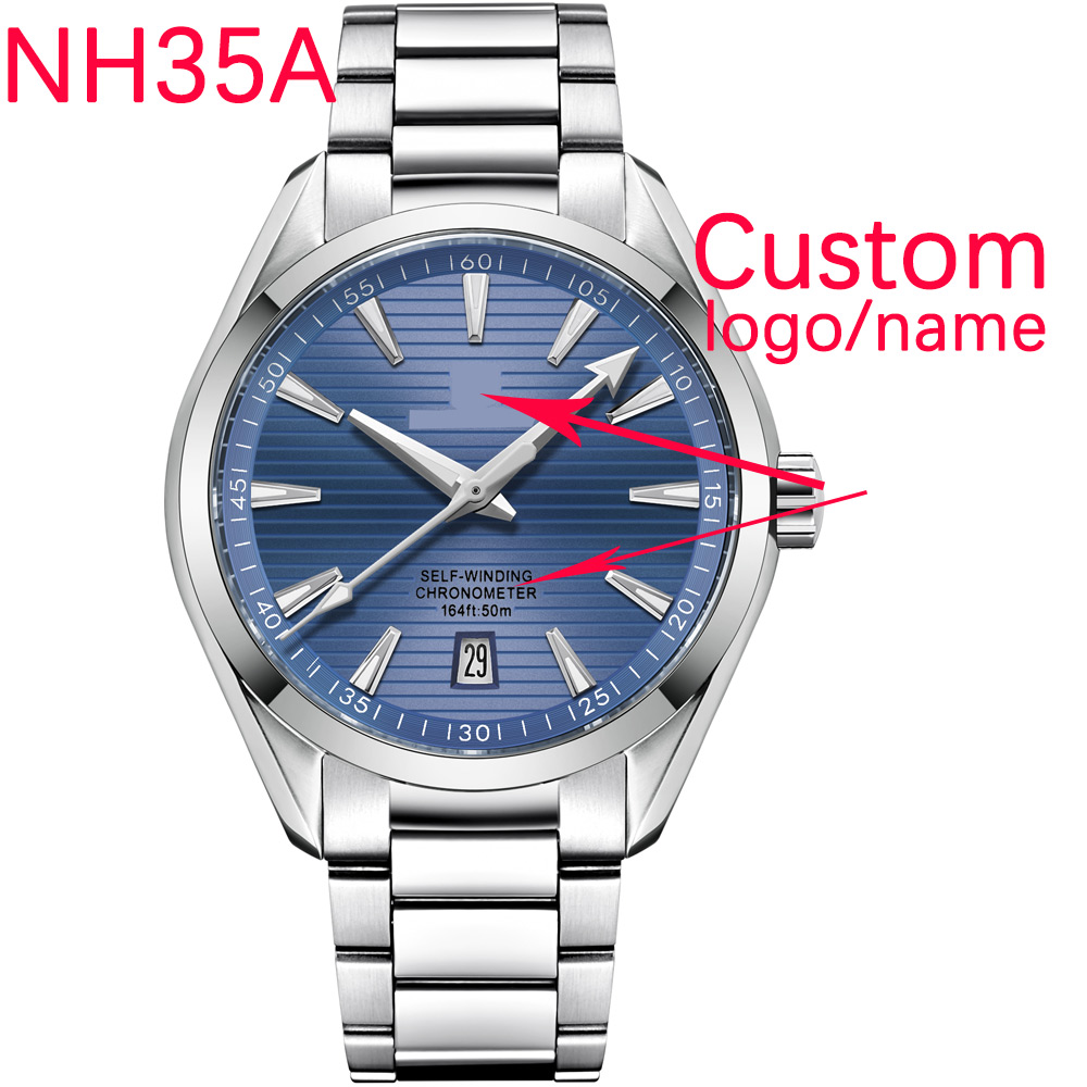 Luxury NH35 Movt Custom Logo 4 - Luxury Watch Logo 评论和价格