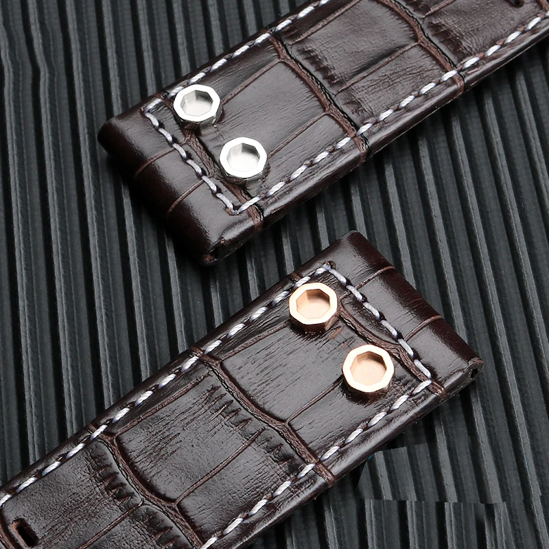 Genuine Leather Watch Band 22m - Field Watch Military 评论和价格