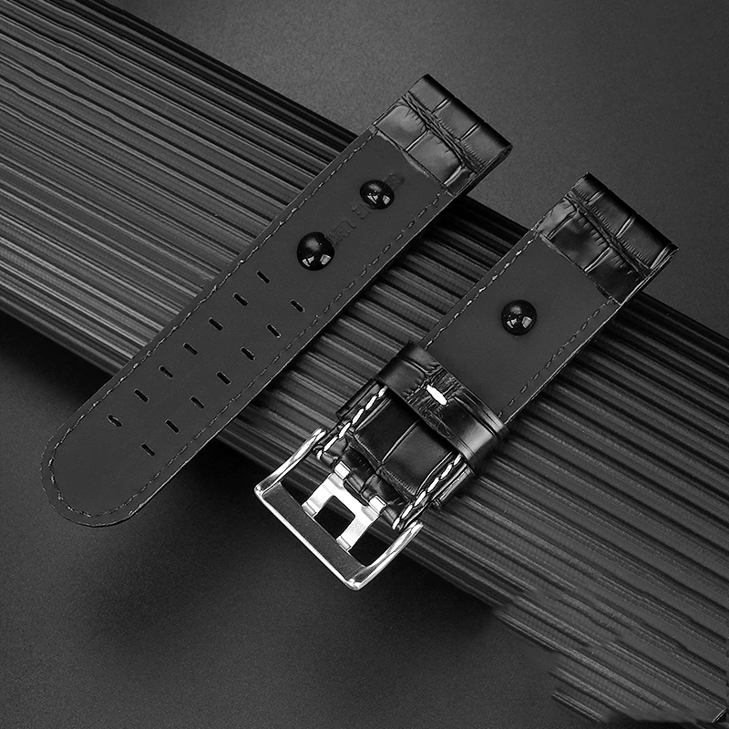 Genuine Leather Watch Band 22m - Field Watch Military 评论和价格