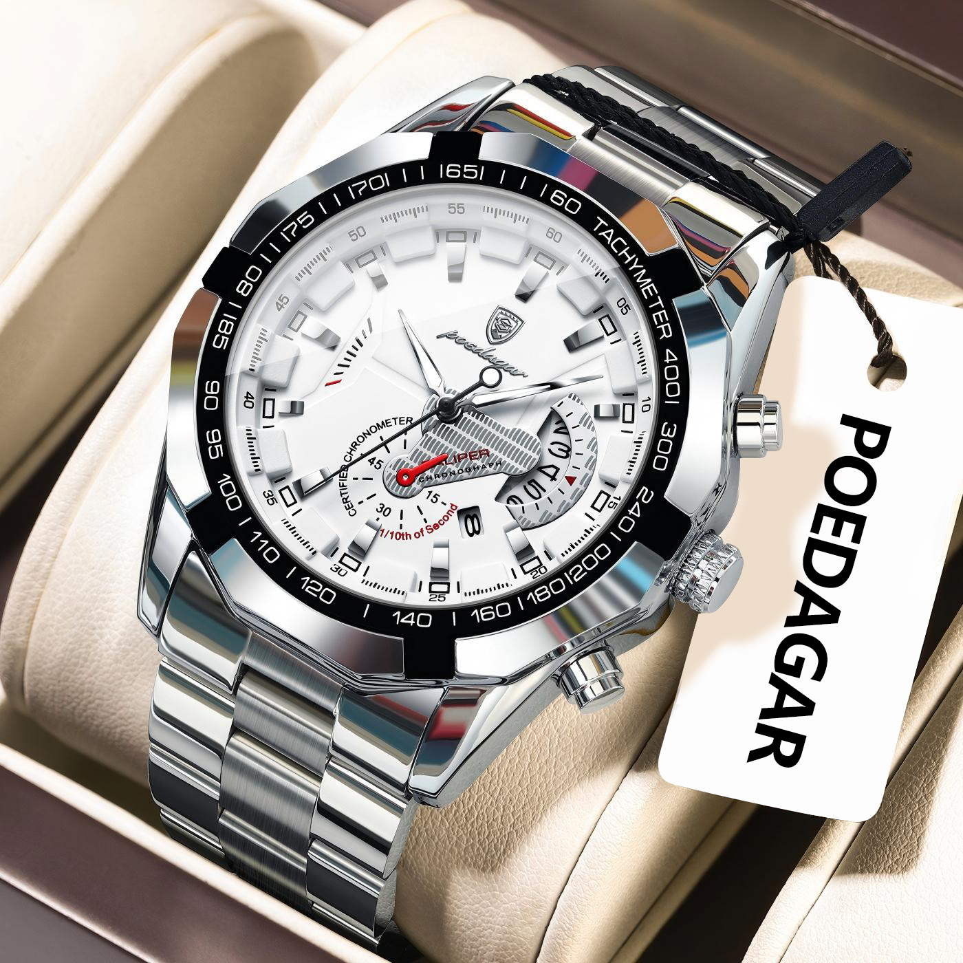 POEDAGAR Luxury Brand Man Watc - Luxury Watch Longines 评论和价格