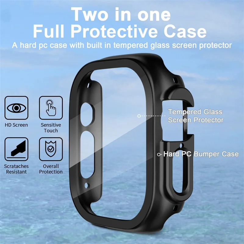Glass+case For Apple Watch Ult - Luxury Watch Holder 评论和价格